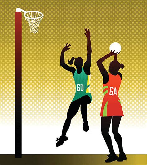 Royalty Free Netball Clip Art Vector Images And Illustrations Istock