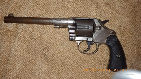 Colt New Service Revolver 44 Russian 44 Spl7 For Sale