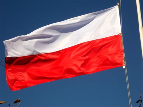 Flaga polska walcząca 70x45 cm poliester tunel. Flaga Polski Polska Narodowa 100 x 160 cm na Maszt ...
