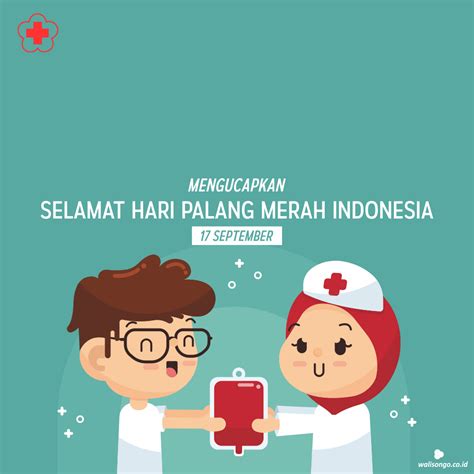 Contoh poster pendidikan sekolah dasar. Desain Kartu Ucapan / Poster Hari Palang Merah Indonesia