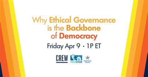 Why Ethical Governance Is The Backbone Of Democracy · Declaration For