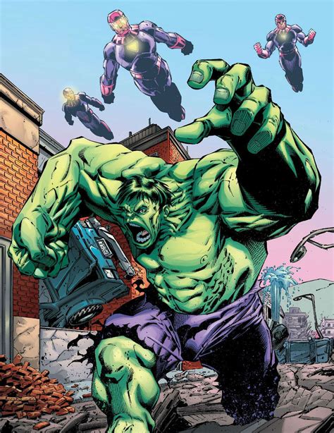 Hulk Bruce Banner By Aaron Lopresti Hulk Comic Hulk Marvel Marvel