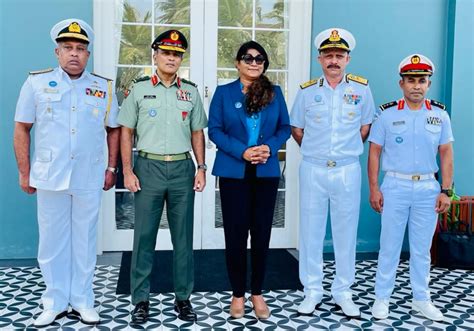 India Maldives And Sri Lanka Conducted Biennial Trilateral Exercise Dosti