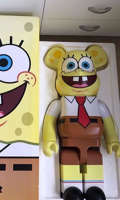Bearbrick Spongebob 1000 Hobbies And Toys Toys And Games On Carousell