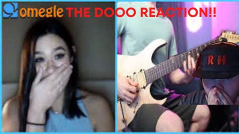 Recent Reacts Playing Guitar For Girls On Omegle 2 Thedooo