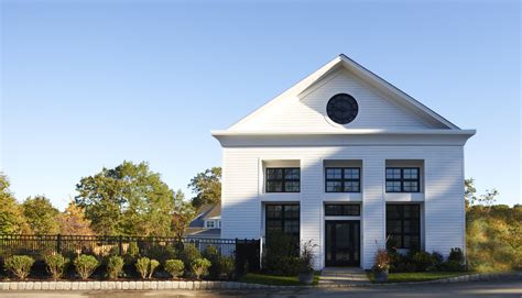 The Beautiful Meeting House Features Traditional New England Style