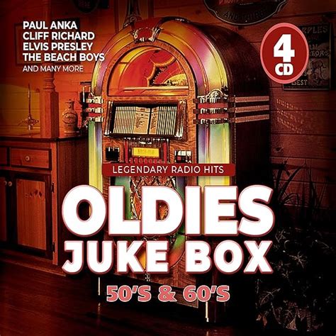 Oldies Juke Box 50s And 60s Hits 4cd Uk Music