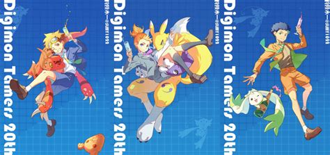 Digignome Guilmon Li Jianliang Makino Ruki Matsuda Takato Renamon Terriermon Digimon