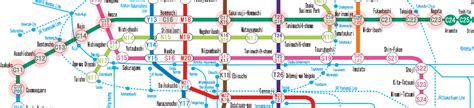 Chuo Line Map Osaka Subway