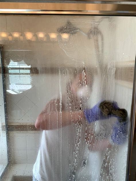 You can use simple and homemade remedies vinegar works well to get rid of water spots because the acid breaks down the alkaline substance. How to Remove Hard Water Stains from Glass Shower Doors ...