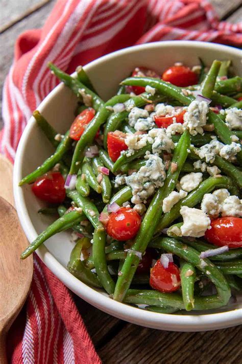 Marinated Green Bean Salad Easy Cold Bean Salad Recipe