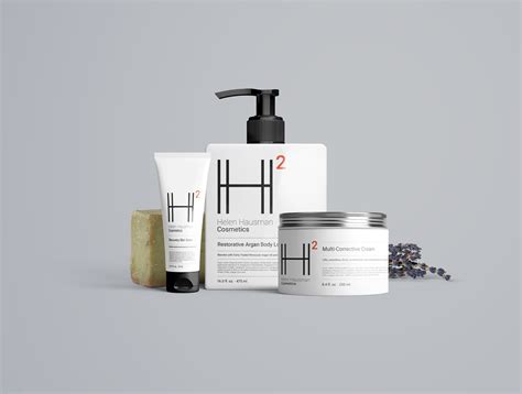 Minimalistic and Pure Design for Cosmetic Products Range Sustainably ...