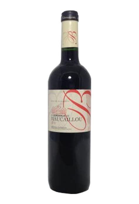 Ce millésime 2015 à la robe brillante offre un nez largement fruité, épicé et minéral. Bordeaux de Maucaillou - Les Caves