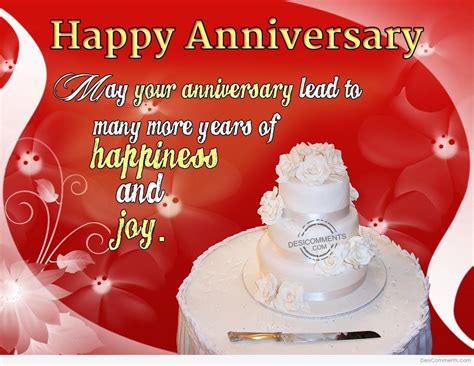 Happy wedding anniversary to the both of you! Happy Wedding Anniversary - DesiComments.com