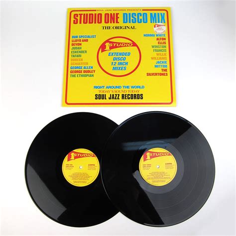 Soul Jazz Records Studio One Disco Mix Vinyl 2lp —