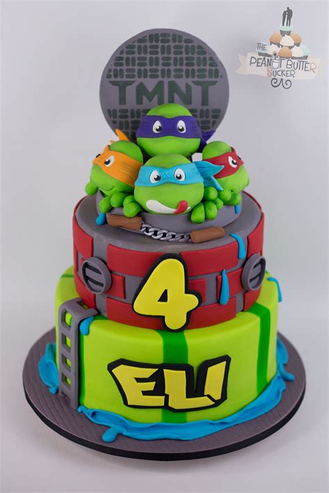 Ninja Turtle Birthday Cake Penney Valenti