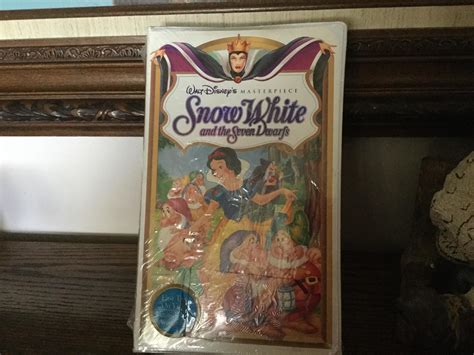 Walt Disneys Masterpiece Snow White And The Seven Dwarfs 1524 Vhs