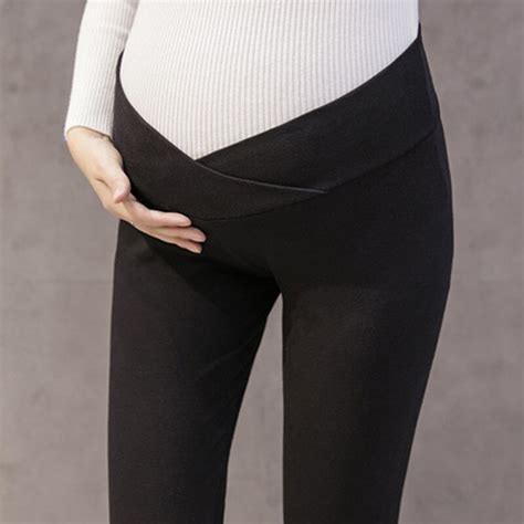 2017 Spring Autunm Maternity Leggings Low Waist Pregnancy Belly Pants