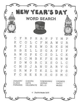 Top 10 best jpg to word converter to get editable word doc. WORD SEARCH PUZZLES New Year's Day FREE by Joyful Music | TpT
