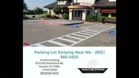 When searching for parking spots online, your quick search for monthly parking near me can turn into a few hours of phone calls as you try to negotiate with parking garages for the cheapest deal. Parking Lot Striping Near Me - (832) 566-0322 : Frontline ...