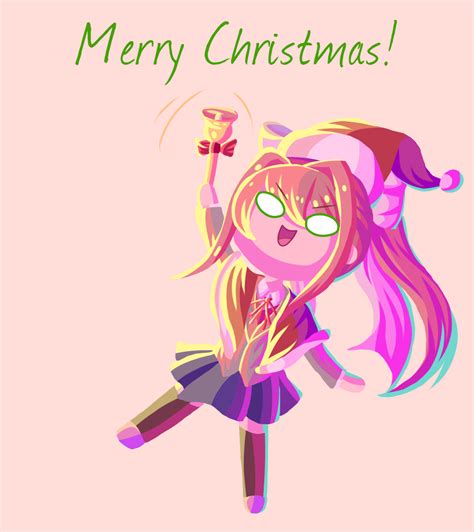 Merry Christmas Have A Monika R Ddlc
