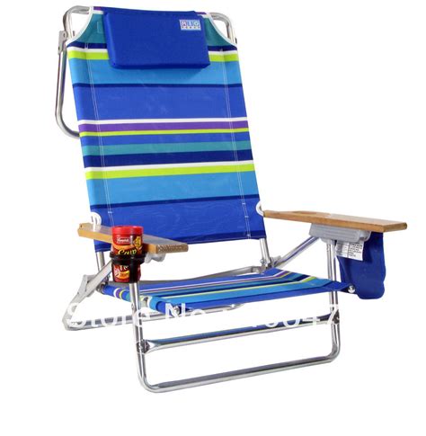 Find your favorite style, including folding lawn chairs with attached side tables, footrests, and even cup holders. Custom Beach Chair Cheap beach supplies outdoor chair-in ...