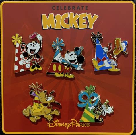 Celebrate Mickey 90th Booster Pin Set Disney Pins Blog