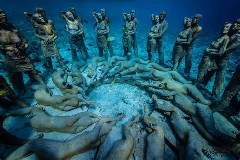 See An Incredible Underwater Sculpture In Indonesia