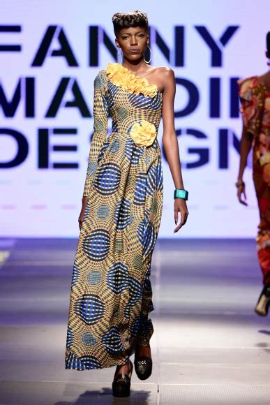 Fanny Mandina Design Kinshasa Fashion Week 2014 Congo