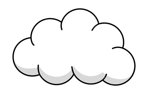 Cloud Clipart Vector At Collection Of Cloud Clipart