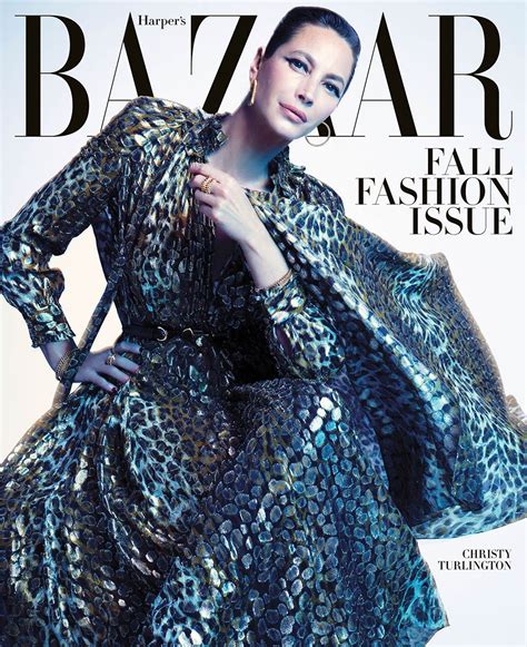 Alicia Keys And Christy Turlington Cover Harpers Bazaar Us September