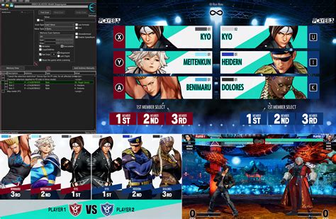 The King Of Fighters Xv Character Selection Trainer Fearless Cheat Engine