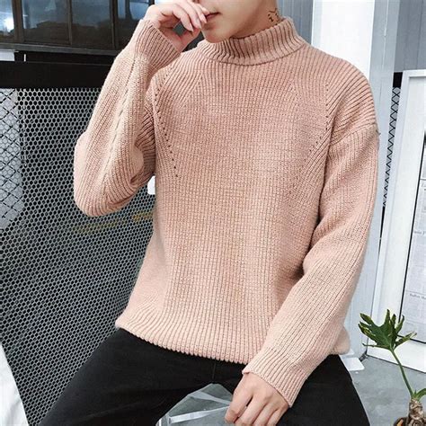 2019 New Autumn Winter Spring Fashion Casual Loose Sweater Turtleneck