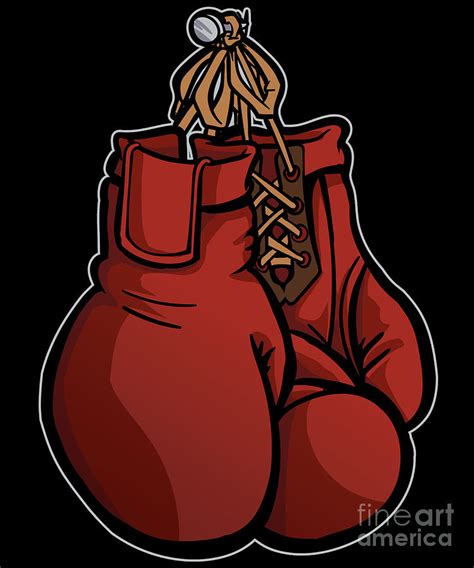 Boxing Gloves Illustration Digital Art By Mister Tee Fine Art America