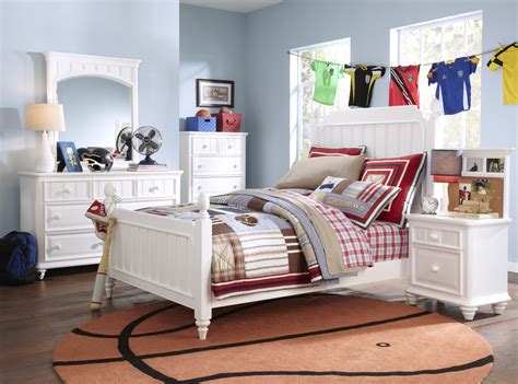 Price $ min $ max. SummerTime Fresh White Youth Poster Bedroom Set from ...