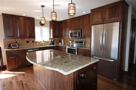Frequent special.all products from what color floor with espresso cabinets category are shipped worldwide with no additional fees. Earth-tone kitchen remodeled with Walnut cabinetry ...