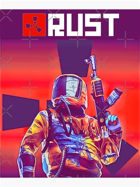 Rust Game Merch Sticker For Sale By Cttdesigns Redbubble
