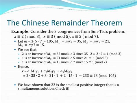 Ppt Number Theory And Cryptography Powerpoint Presentation Id5315747