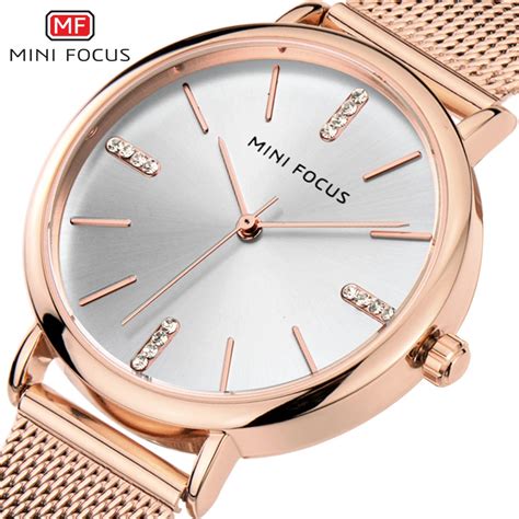 minifocus fashion simple women watches 2018 girl wristwatch ultra thin quartz watch woman