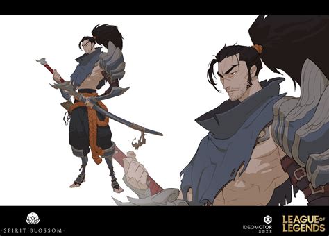 Artstation Yasuo Of The Kin Of Stained Blade League Of Legends