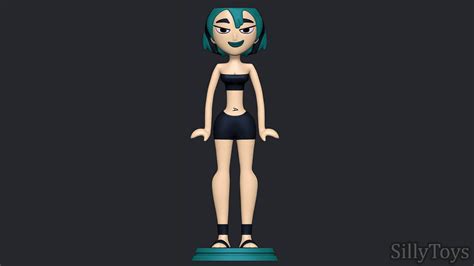 Gwen Swimsuit Total Drama 3D Print Model By SillyToys