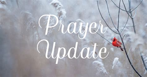 Bic Canada Prayer Update January Westheights