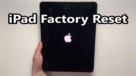 How To Factory Reset Ipad Pro Easy Youtube