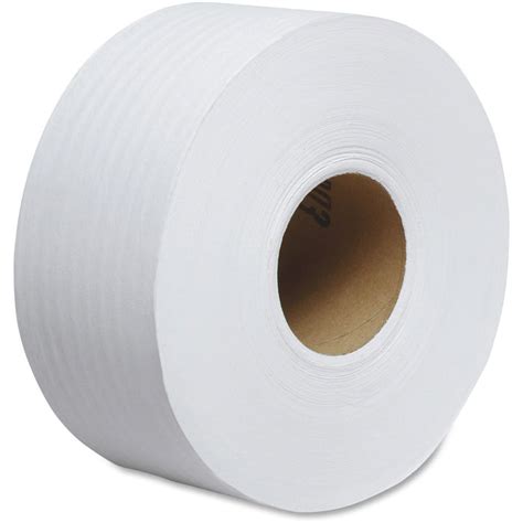 Jumbo White Toilet Paper 6 Pack Of Jumbo Rolls — Rafaelos