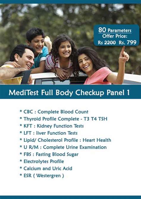 All you need to know about medical check up packages in malaysia. Full Body Checkup Noida | 80 Tests @ Rs 799 Free Home ...