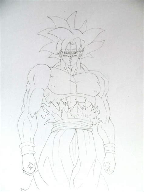 30 Arriba Para Imagenes Para Dibujar A Lapiz De Goku Ultra Instinto