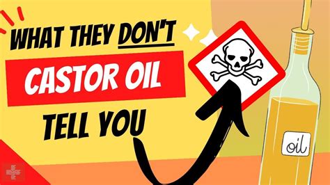 CASTOR OIL what they DON'T tell you about it ! - YouTube