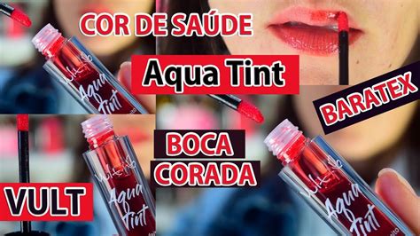 Lip Tint Aqua Tint Vult O Que é Como Usar Por Joyce Vignochi Youtube