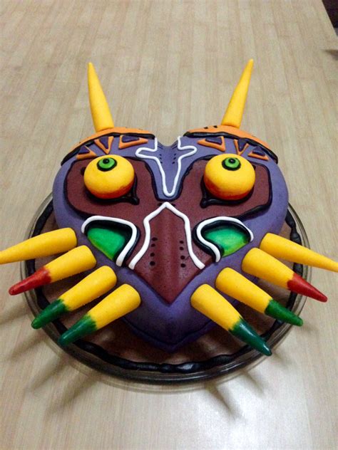 The legend of zelda breath wild cooking guide recipes botw header. Majora's Mask Zelda Cake | Zelda cake, Zelda birthday ...