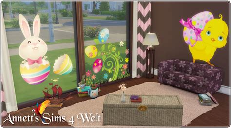 Sims 4 Ccs The Best Easter Wall Deco Part 1 By Annett85
